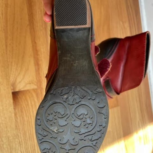 Italian leather boots size 37 - Picture 3 of 3